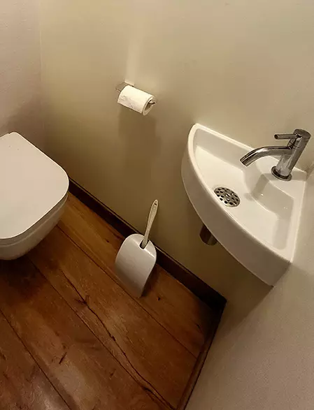 Élonor Création : installation wc suspendu et lavabo près d'Olivet & Saran (45)